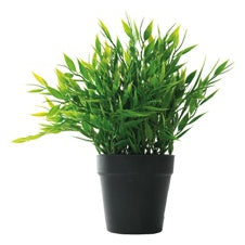 Dekomat AG Künstliche Topfpflanze – Höhe 24 cm – Kunststoff, Grün