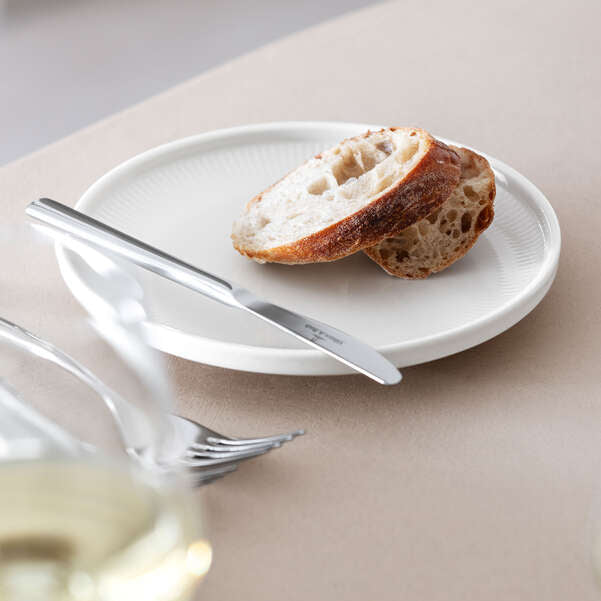 Villeroy & Boch Afina Brot- & Butterteller – Ø 17,1 cm, Porzellan, Weiss