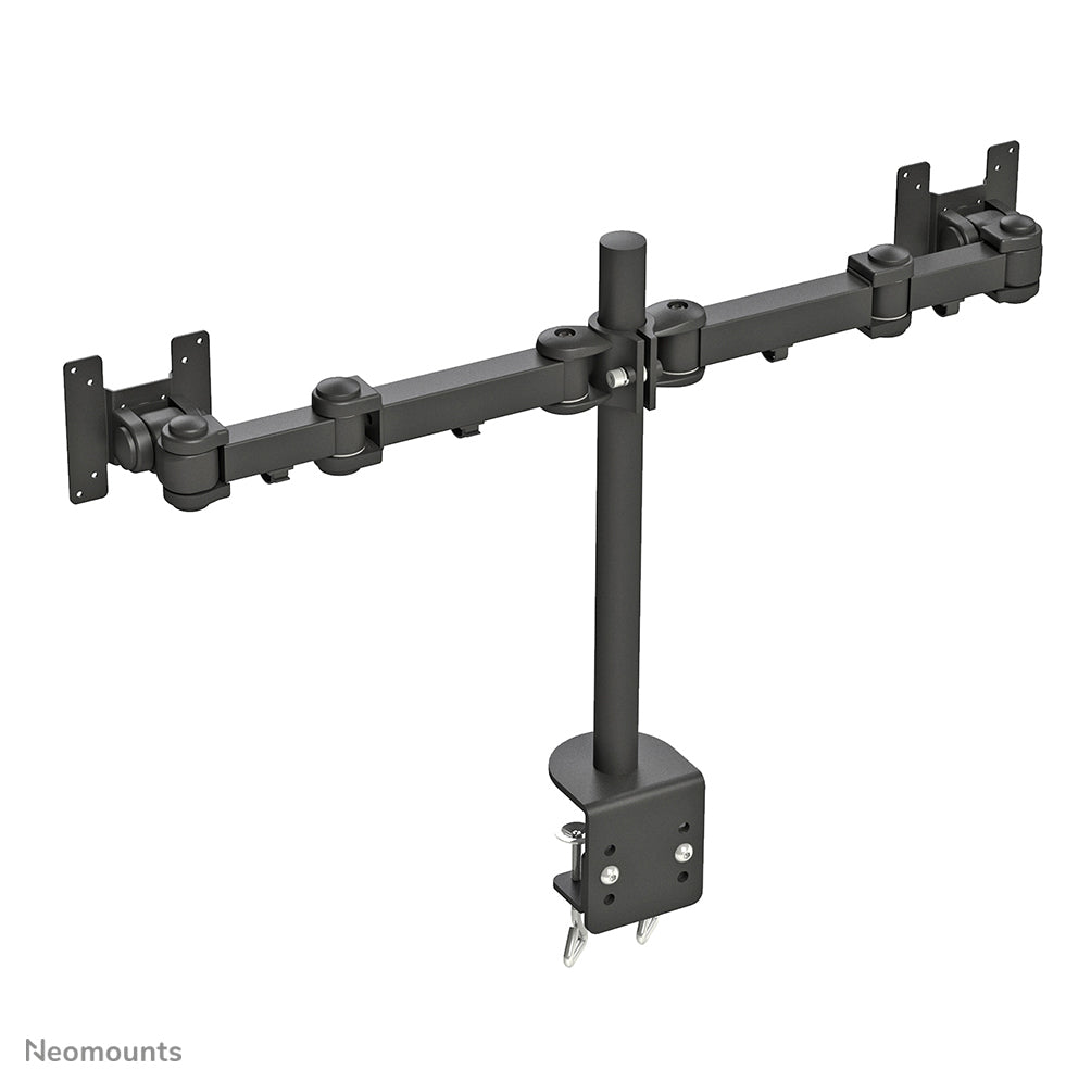 Neomounts FPMA D960D – Tischhalterung, Dual, Tischklemme, bis 27", VESA 75 × 75/100 × 100 mm, 8 kg