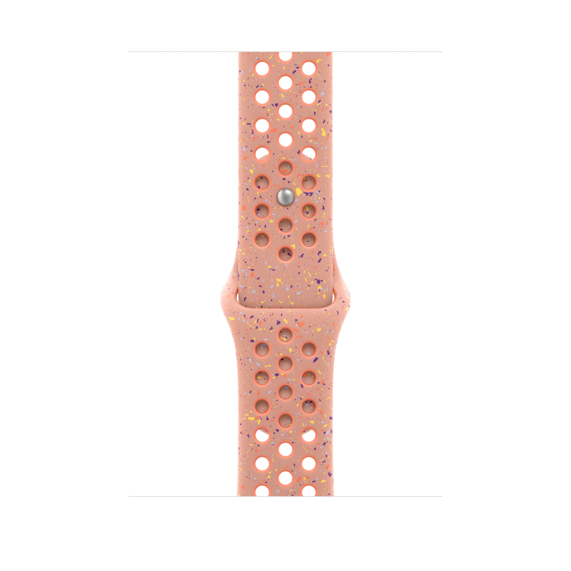 Apple Nike Sport Band – Armband – für Apple Watch 46 mm, Alpenglow Pink, M/L, Polymer