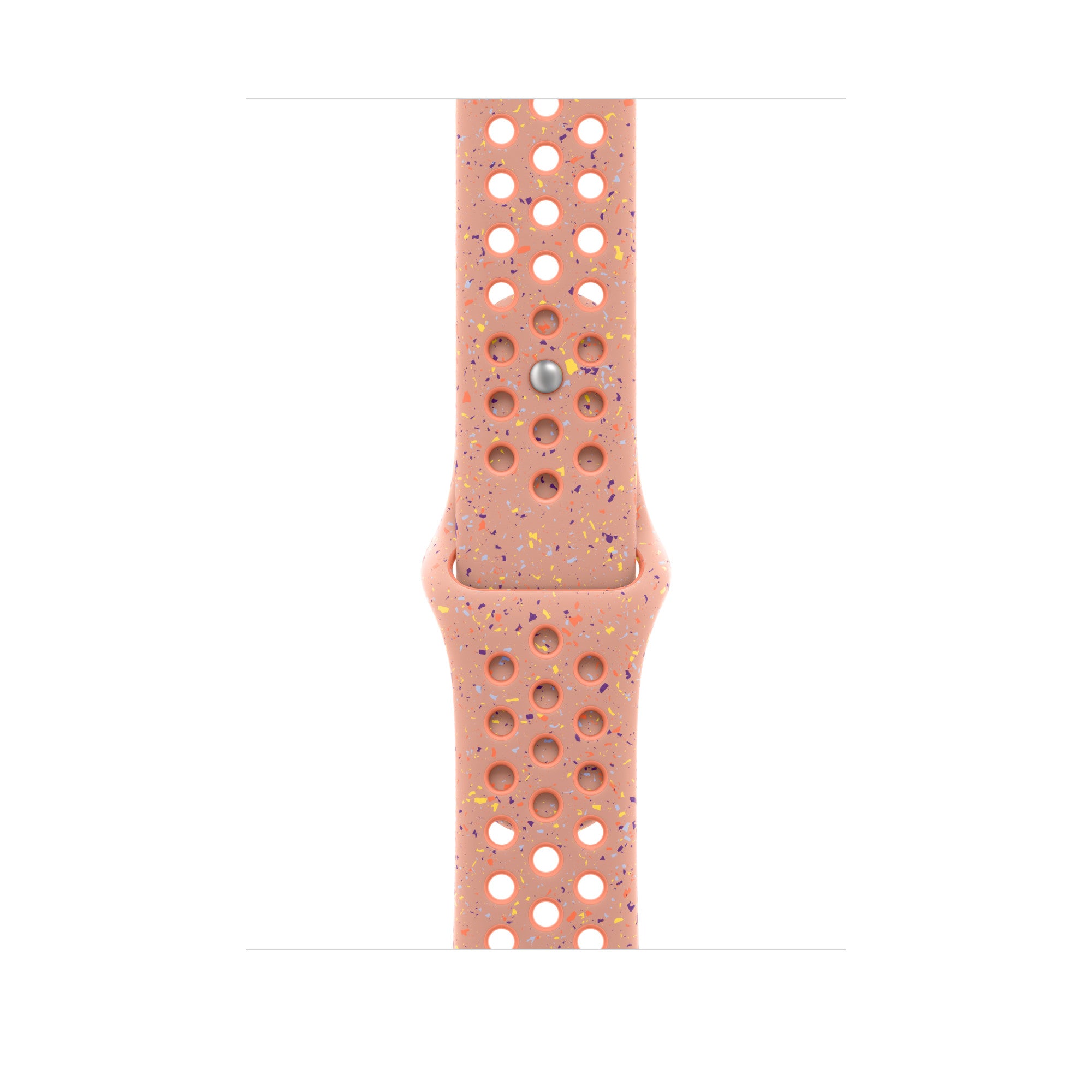 Apple Nike Sport Band – Armband – für Apple Watch 46 mm, Alpenglow Pink, M/L, Polymer