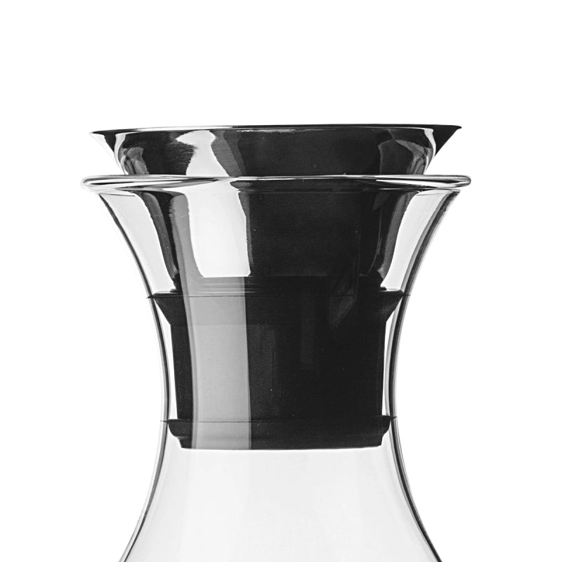 Lunasol Karaffe – 1,5 l, Ø 10,0 cm, H 30,5 cm, Borosilikatglas, Transparent, spülmaschinenfest