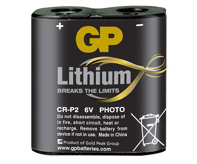 GP Batteries CRP2 Batterie, Lithium, 6 V – 1 Stk.