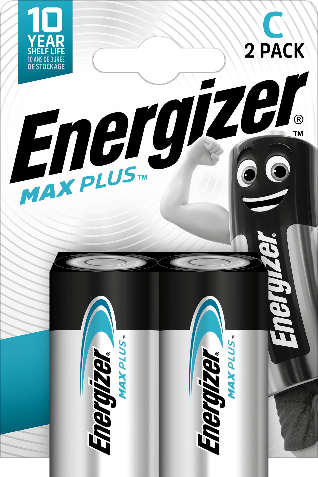 Energizer C Batterien, Alkaline, 1,5 V – 2 Stk.