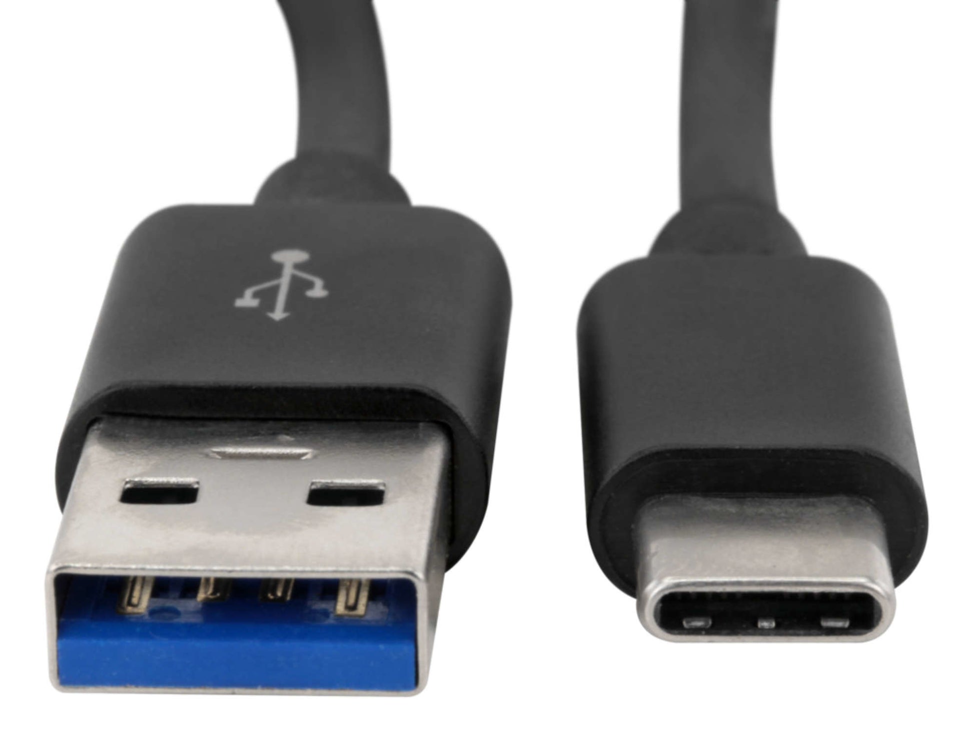Ansmann USB-A auf USB-C Kabel – USB 3.2 Gen 1 (5 Gbit/s) – 1,2 m – TPE-Mantel, Aluminiumkontakte – Schwarz
