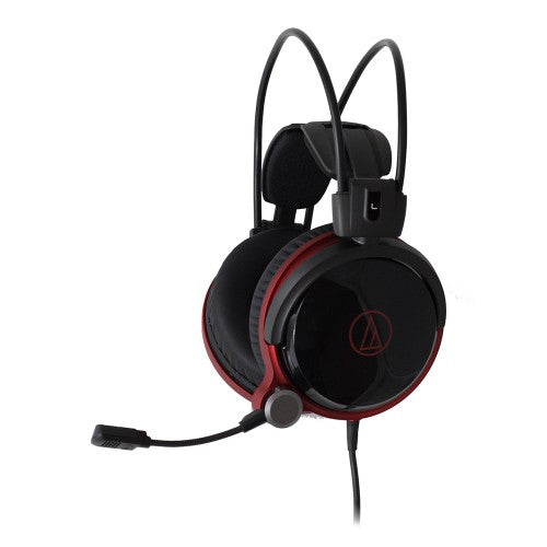 Audio-Technica ATH-AG1X – Gaming-Headset Over-Ear – 3,5 mm Klinke, wegklappbares Mikrofon – schwarz – für PS4
