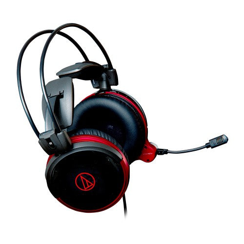 Audio-Technica ATH-AG1X – Gaming-Headset Over-Ear – 3,5 mm Klinke, wegklappbares Mikrofon – schwarz – für PS4