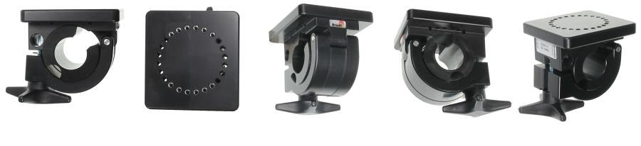 Brodit 215935 – POS-Halterung, Rohrmontage für Rohr Ø 25 mm, schwarz