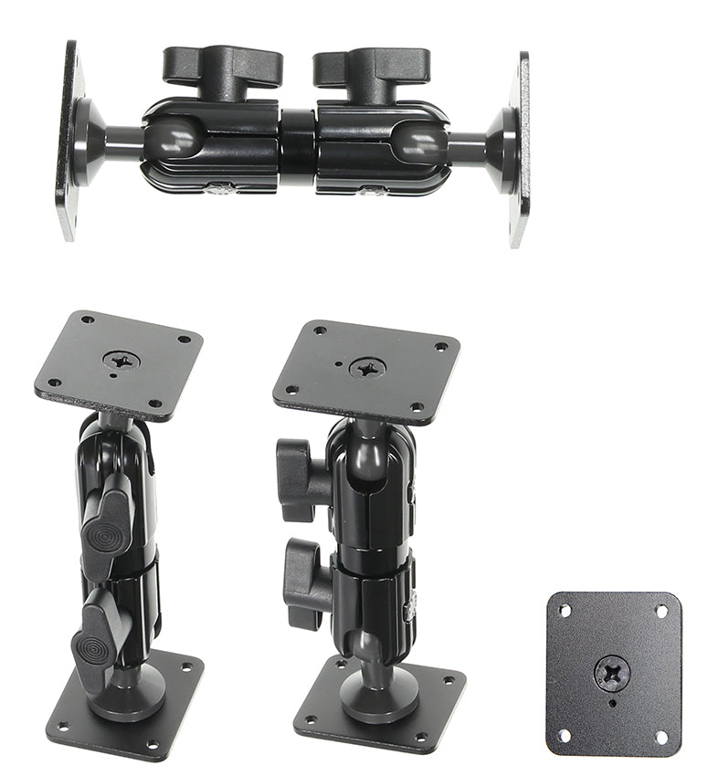 Brodit Sockelhalterung 5" – Auto-Halterung – Armaturenbrett (AMPS) – Schwarz