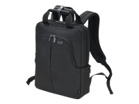 DICOTA Eco Slim PRO Notebook-Rucksack für Microsoft Surface – bis 15", abschliessbar, wasserdicht – Schwarz