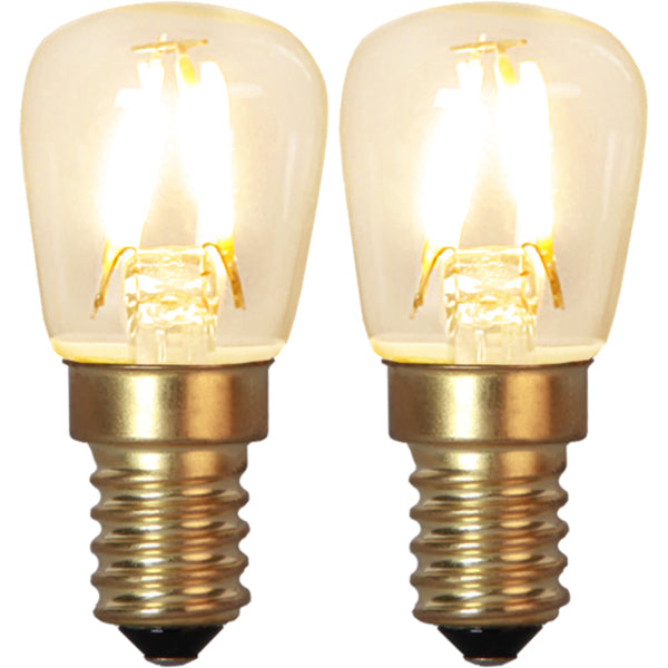 Star Trading LED-Leuchtmittel E14 – 90 lm, 1,3 W, Warmweiss 2100 K – IP20 – 2 Stk.