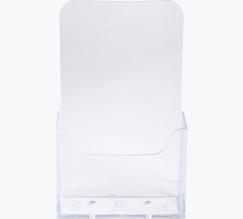 Exacompta Prospekthalter DL 99 × 210 mm – Polystyrol (PS), transparent, 65 × 115 × 182 mm