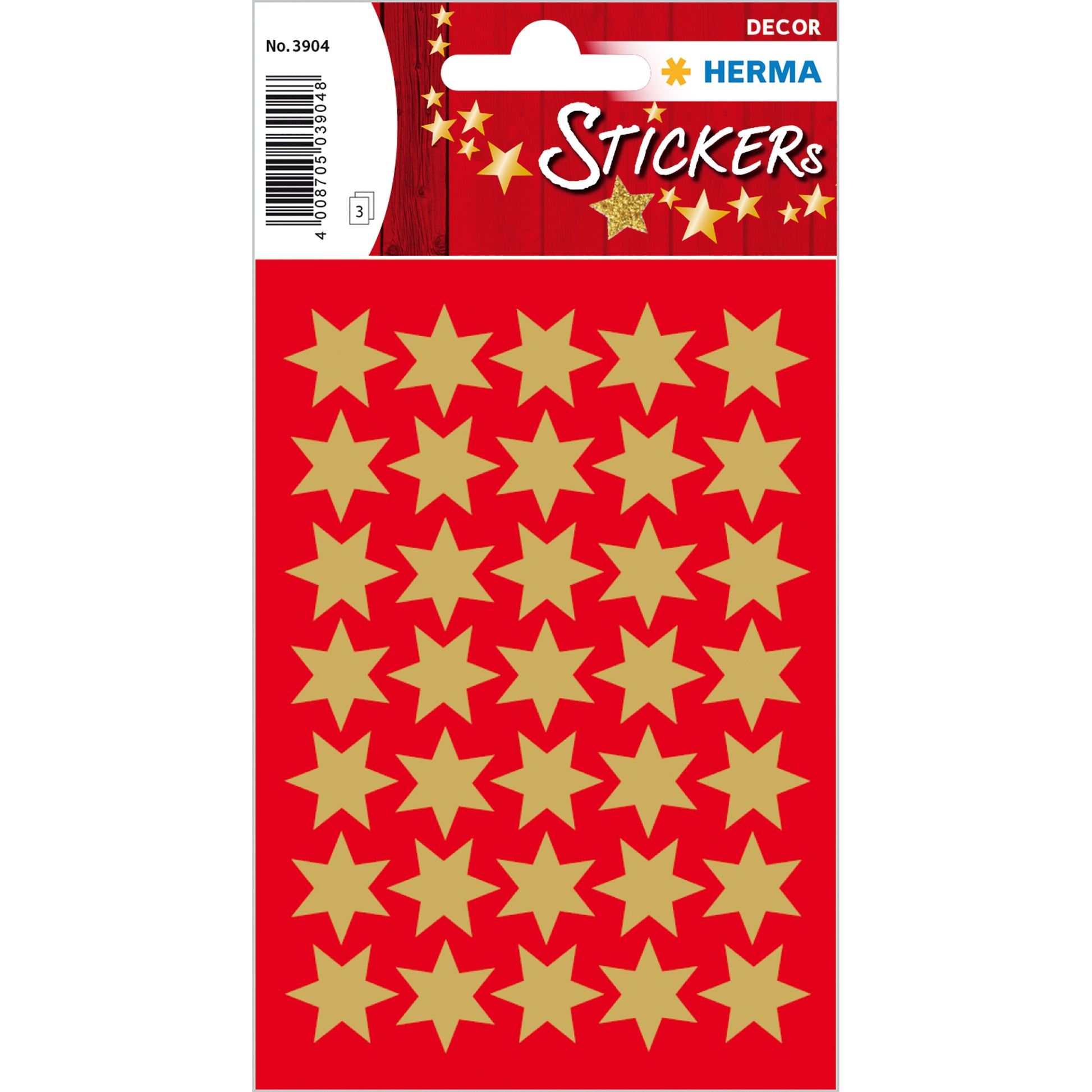 HERMA Schmucketiketten – Ø 16 mm – Gold – 105 Stk.