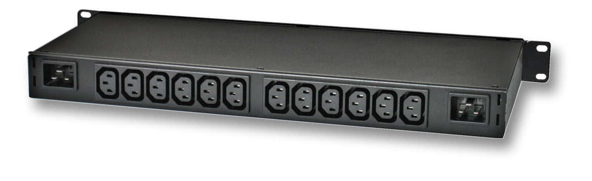 Güde Gude 8226-1 EPC NET IP-PDU 2×3600 W (Dual-Circuit, Port-Messung) – C13×12 – 19" Rack 1U