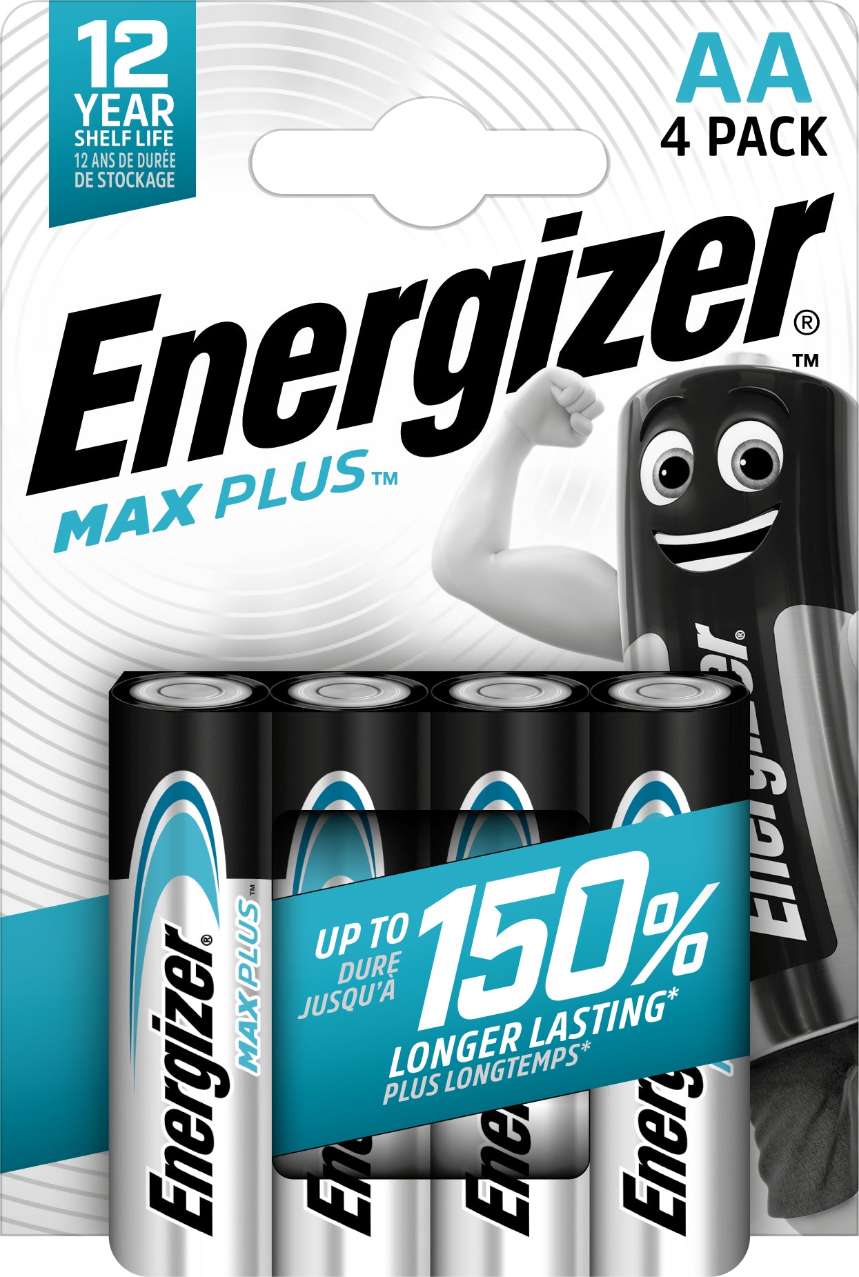 Energizer AA Batterien, Alkaline, 1,5 V – 4 Stk.