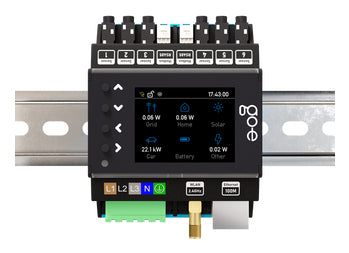 go-e Controller – 230 V, 50 Hz – Schwarz – 72×61×90 mm