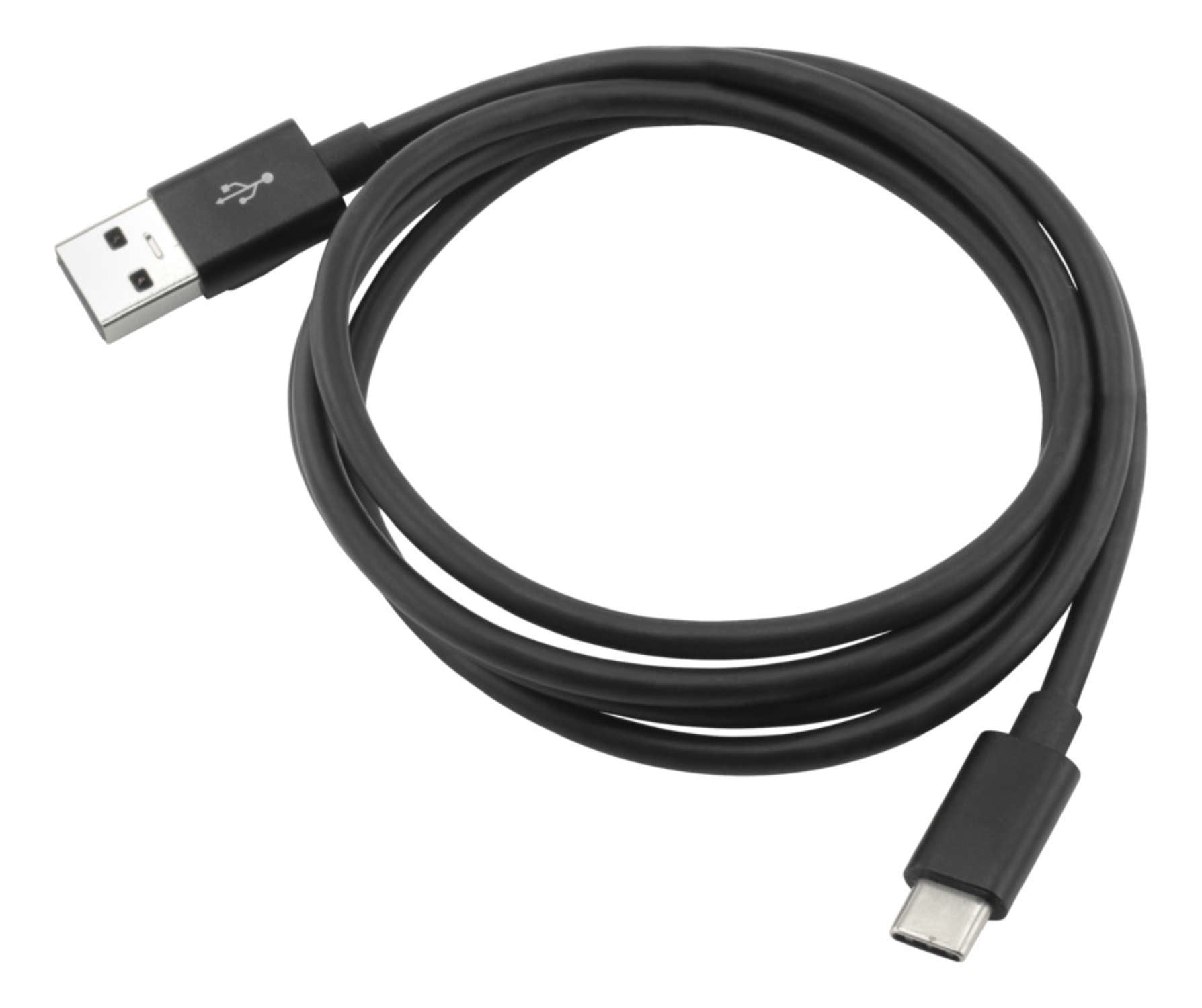 Ansmann USB-A auf USB-C Kabel – USB 3.2 Gen 1 (5 Gbit/s) – 1,2 m – TPE-Mantel, Aluminiumkontakte – Schwarz