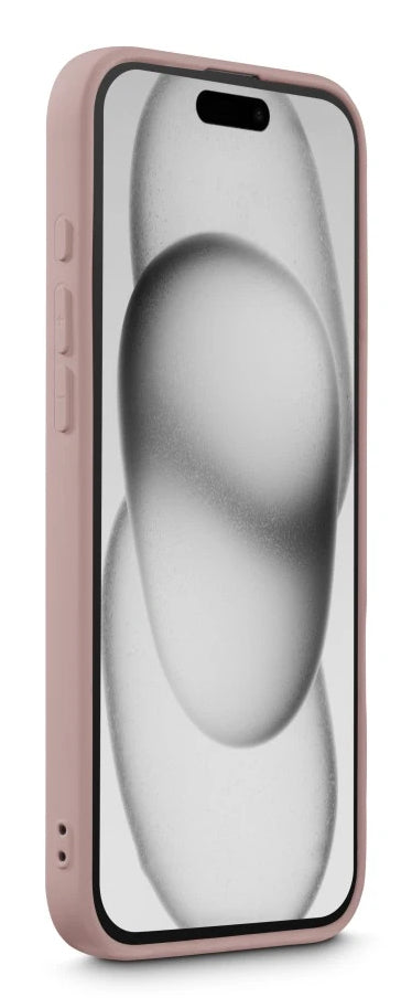 Hama MagCase Fantastic Feel – Rückcover – für Apple iPhone 16, MagSafe, TPU, Nude
