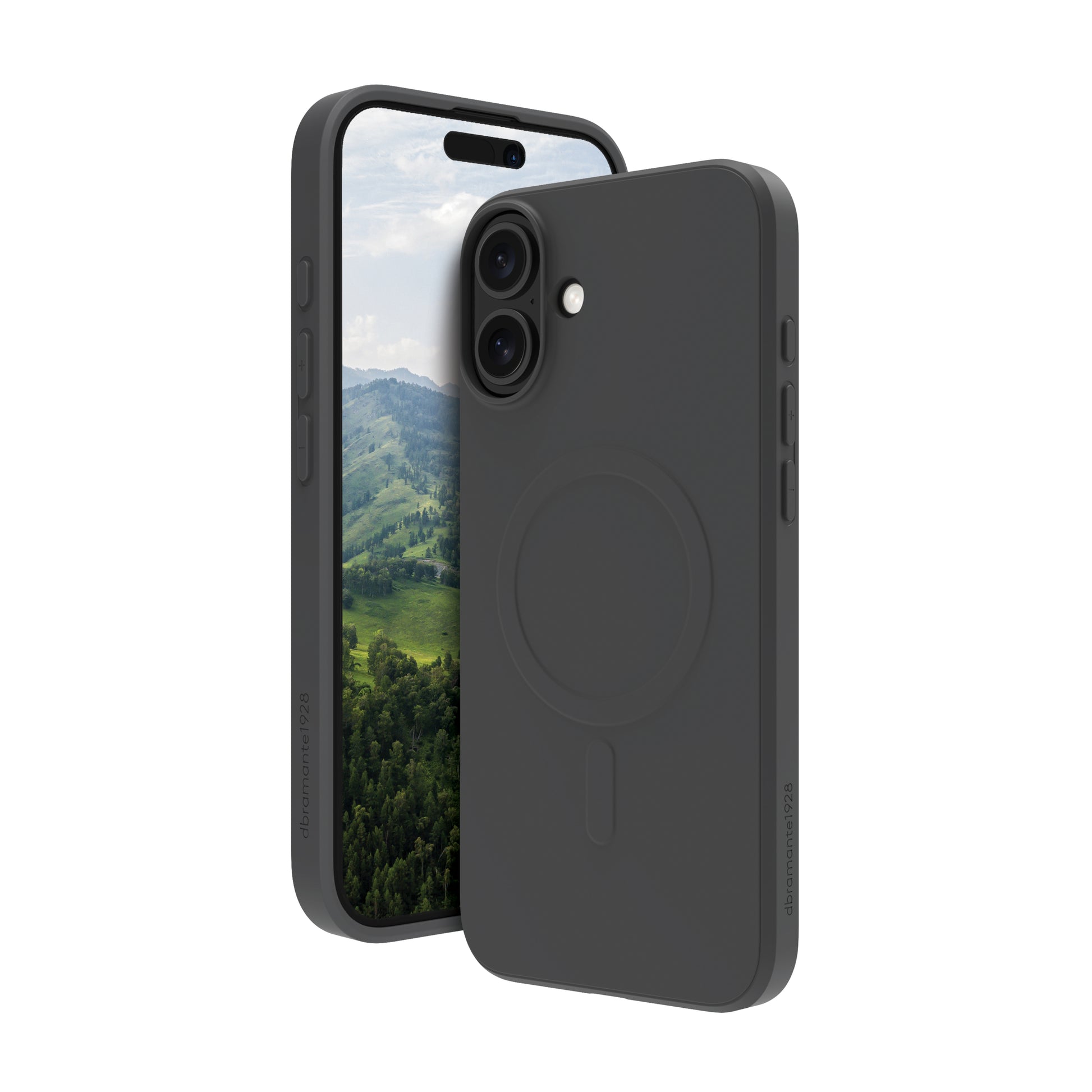 dbramante1928 Greenland Pro MS – Backcover – für Apple iPhone 16 Plus, Kunststoff, Night Black