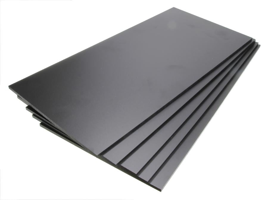 Brodit Spezial-Zubehör – 5er Pack, Schwarz, ABS, 200 × 5 × 420 mm