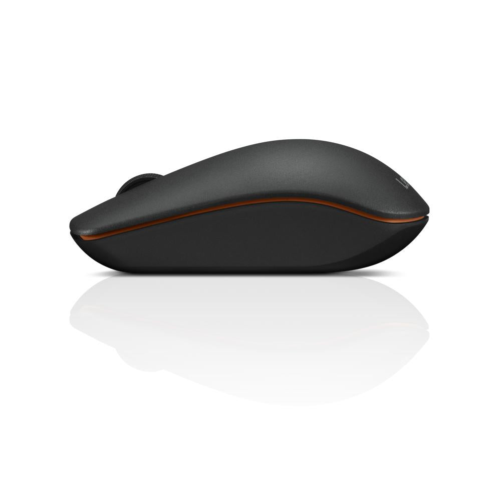 Lenovo GY50R91293 – Maus – Kabellos (2,4 GHz), 1200 DPI, beidhändig, Schwarz