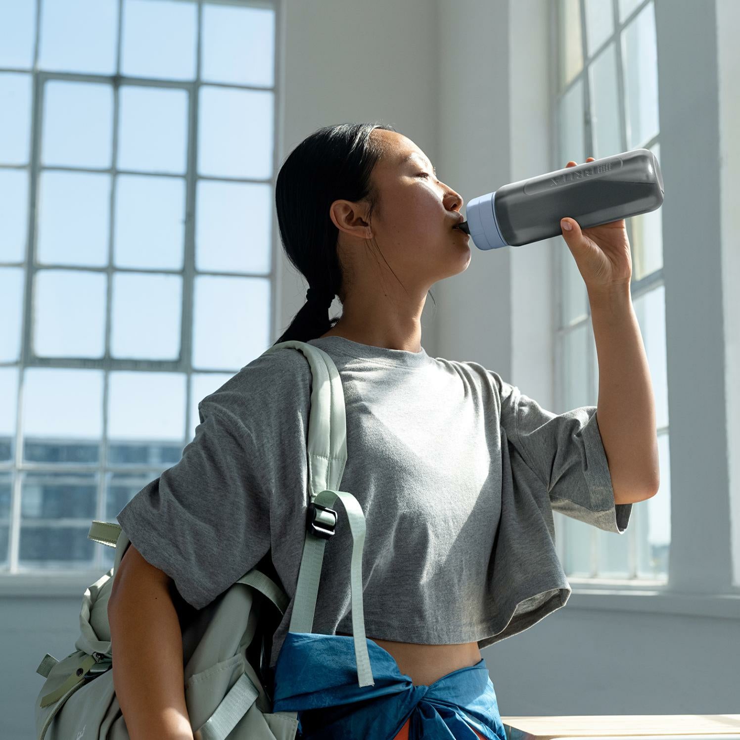 Brita Active Filterflasche 600 ml – mit Aktivkohlefilter, BPA-frei, Kunststoff