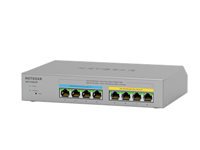 NETGEAR MS108EUP – Managed L2/L3 Switch – 8× 2,5G, PoE++, PoE-Budget 230 W, Desktop