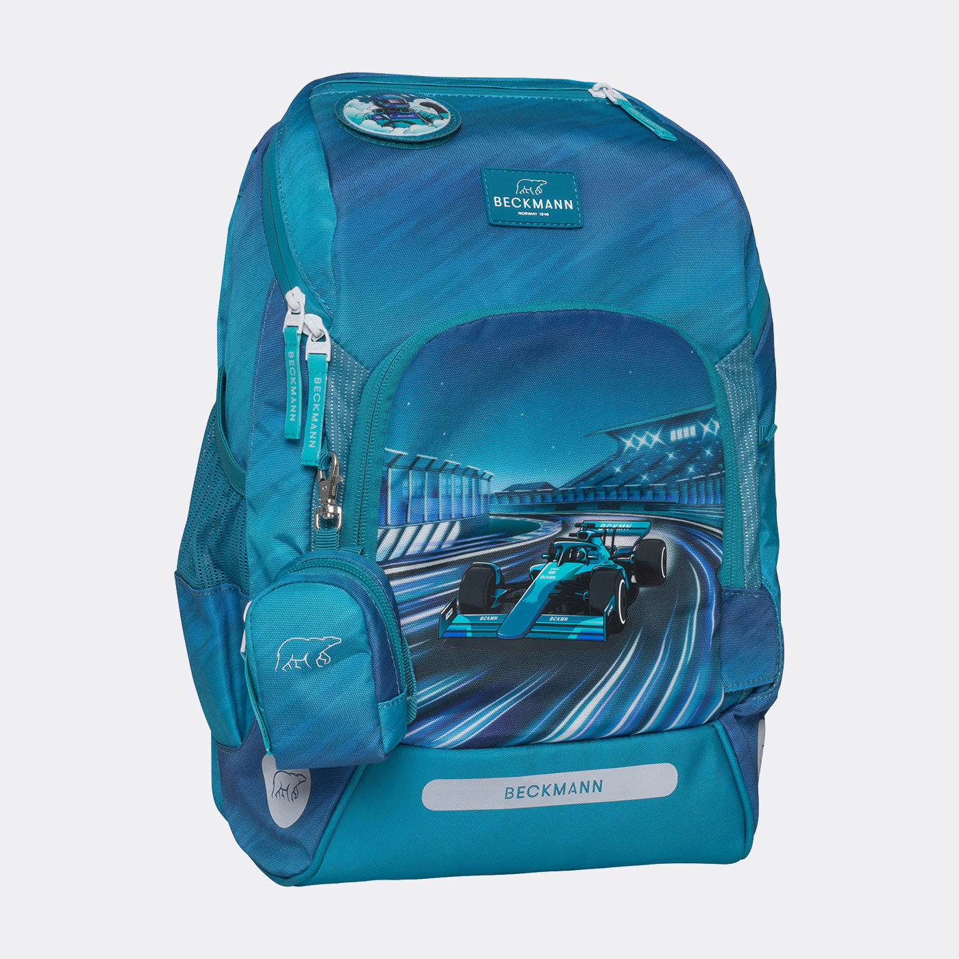 Beckmann Schulrucksack Active Air FLX – 6-teilig – Racing