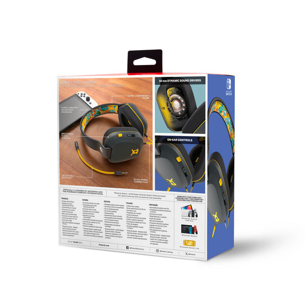 PowerA NSHS0139-01 Gerätespezifisches Headset – On-Ear, Kabelgebunden, 3,5 mm Klinke, für Nintendo Switch