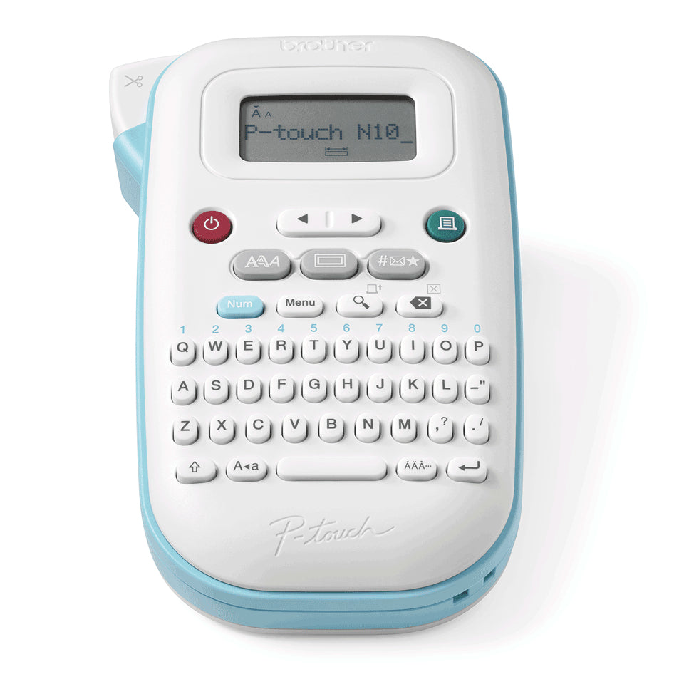Brother P-touch PT-N10 – Beschriftungsgerät, für Schriftbänder bis 12 mm, LCD, batteriebetrieben