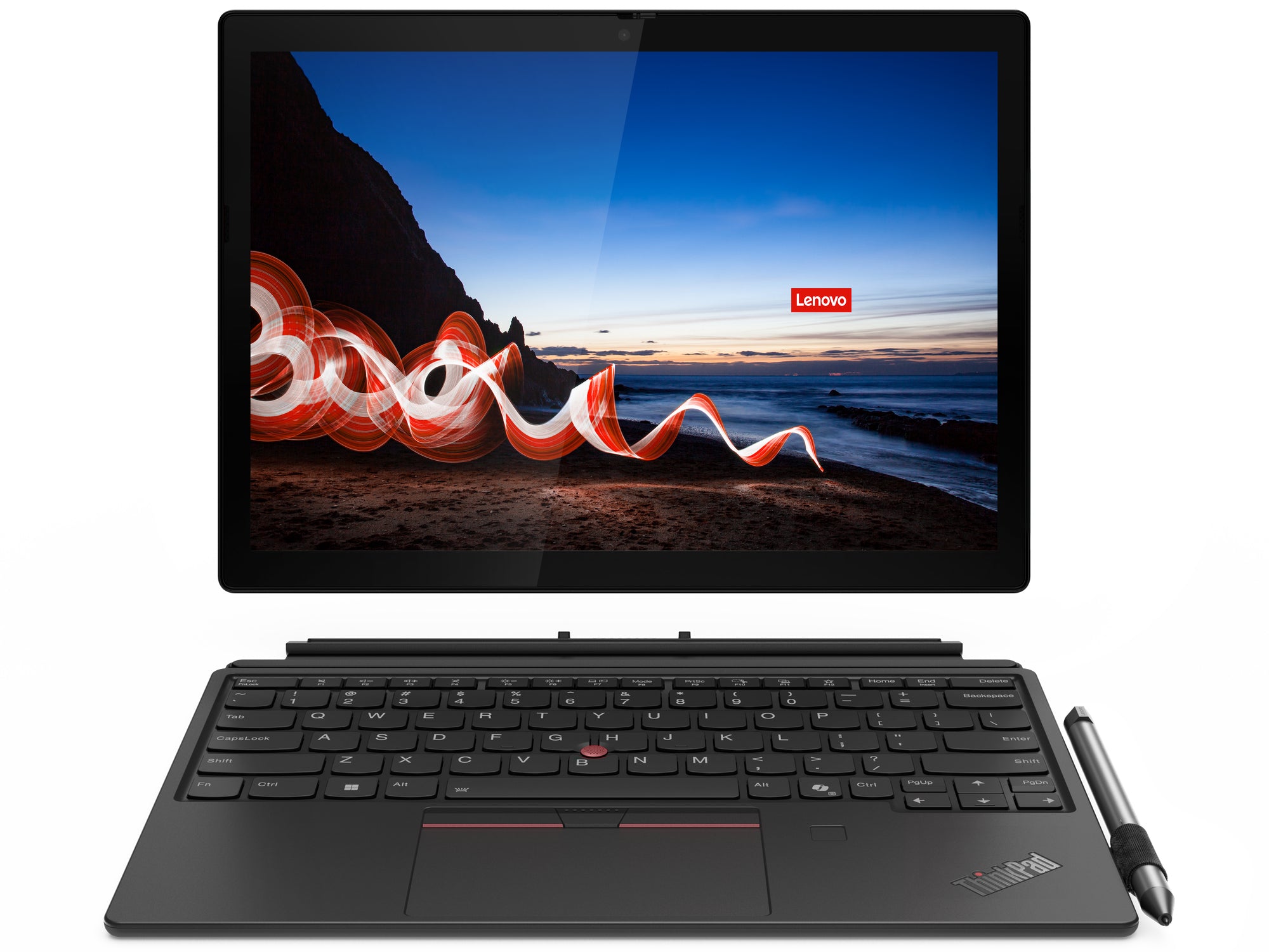 Lenovo ThinkPad X12 Detachable Gen 2 – 12,3", 512 GB, 16 GB, WLAN + 4G, Windows 11 Pro, Schwarz