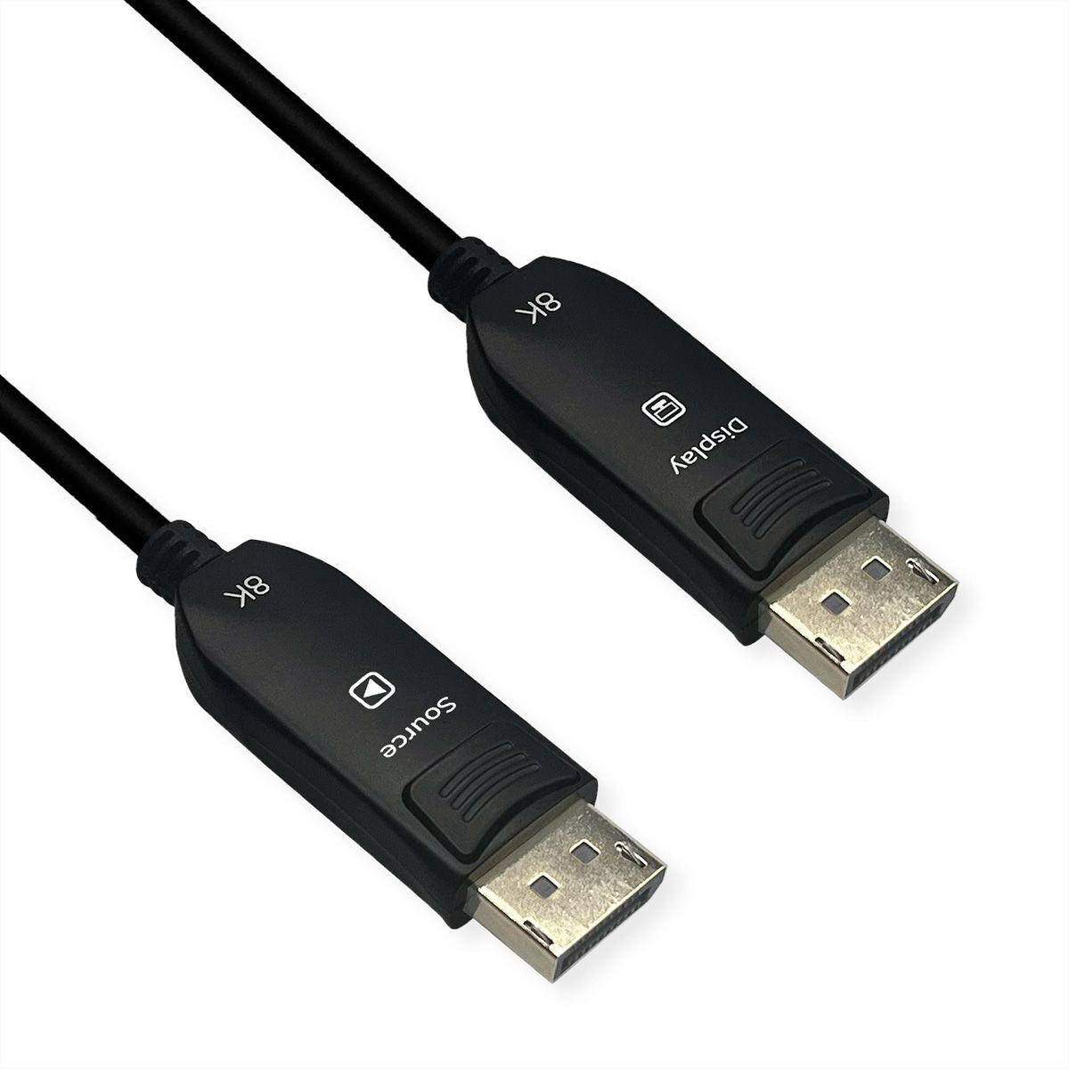 ROLINE DisplayPort Kabel (DP–DP) DP 2.1 10K 60 Hz – 20 m – AOC