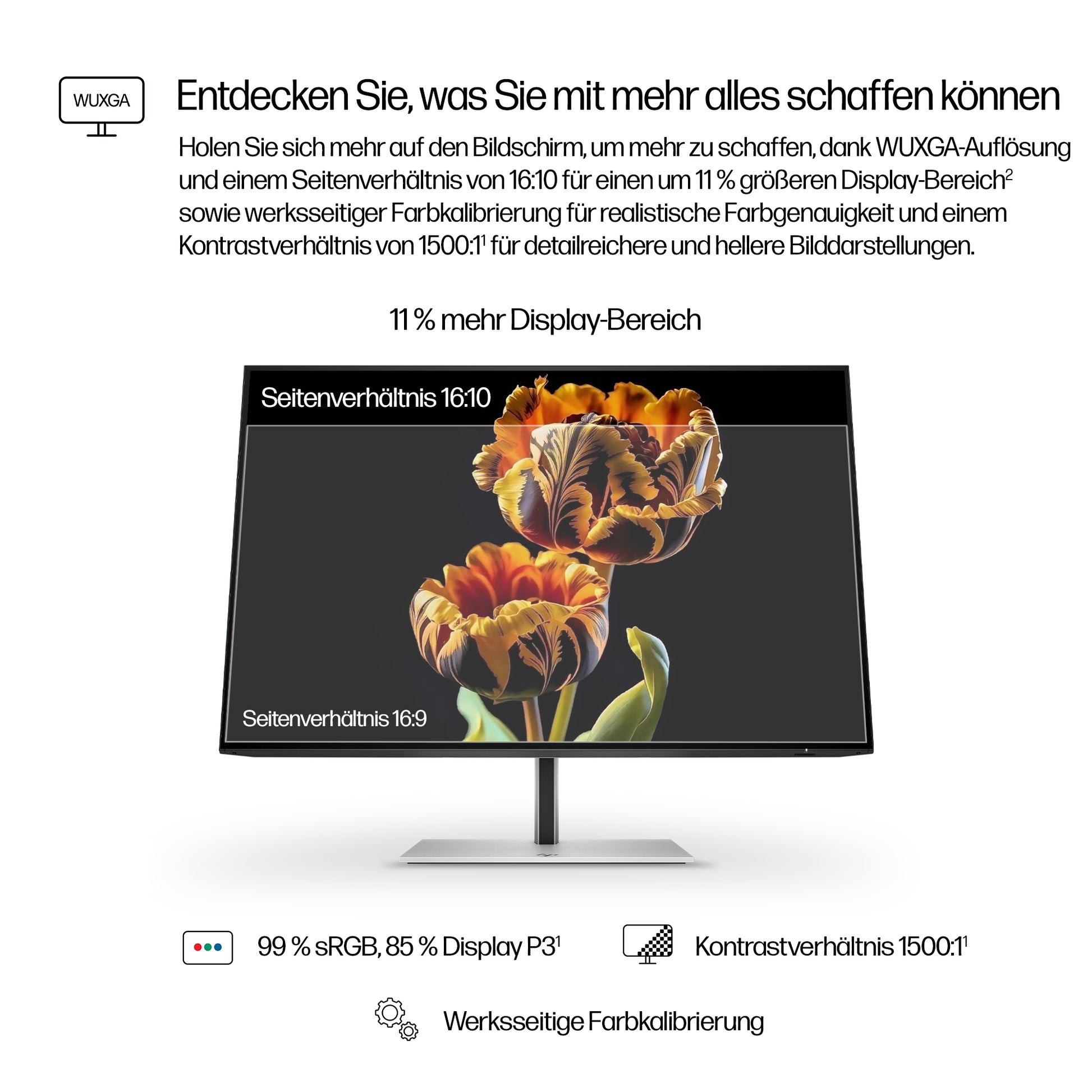 HP Serie 7 Pro (724Pn) – Monitor, 24", 1920 × 1200 (WUXGA)