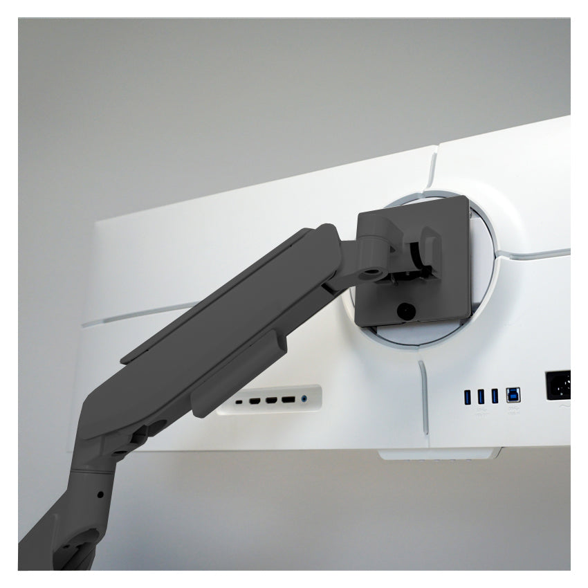 LC-Power LC-EQ-A49B – Monitorarm Tischhalterung – 17–49" – VESA 75×75/100×100 mm – bis 20 kg/Monitor