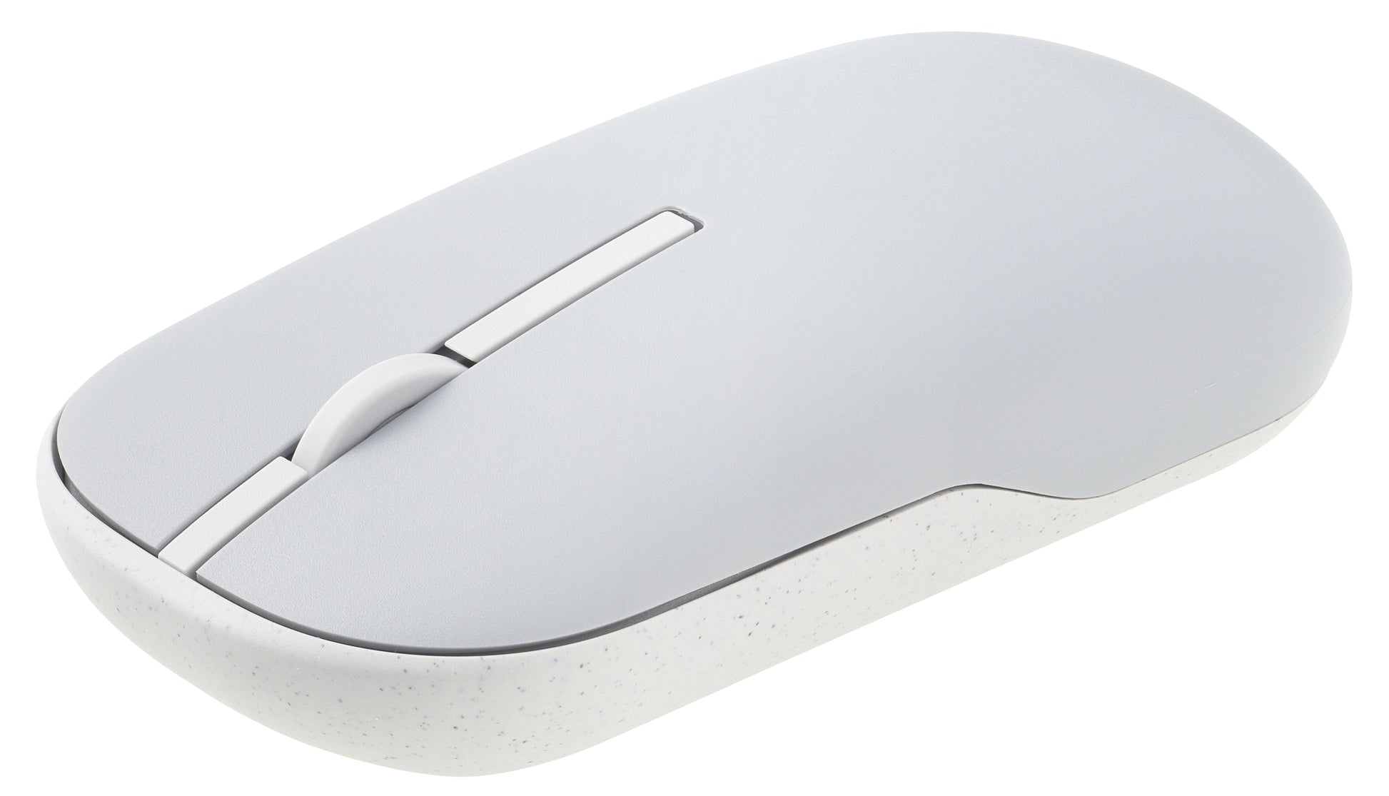 ASUS Marshmallow Md100 – Maus – Kabellos (Bluetooth/2,4 GHz), beidhändig, Grau