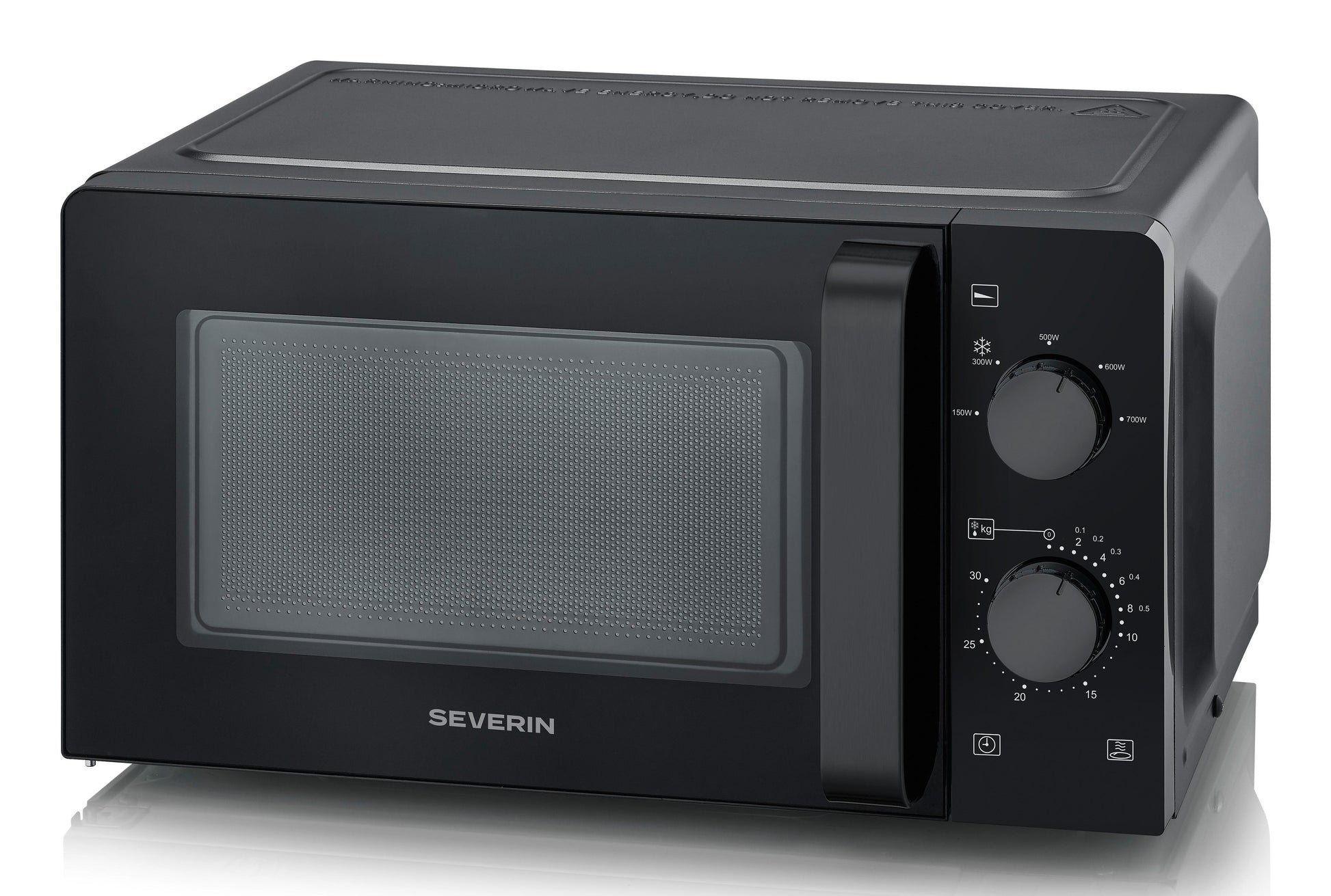 Severin Mikrowelle MW7580 – 19 l, Inverter, 700 W – schwarz