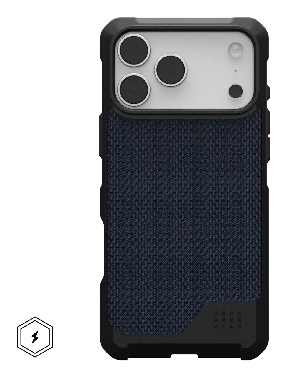 Urban Armor Gear Backcover Metropolis LT – für Apple iPhone 17 Pro Max – Kevlar Mallard – MagSafe-kompatibel