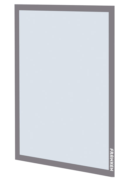 Franken Plakatrahmen PRO – für A3 – silber – 470×650×10 mm – 2 Stk.