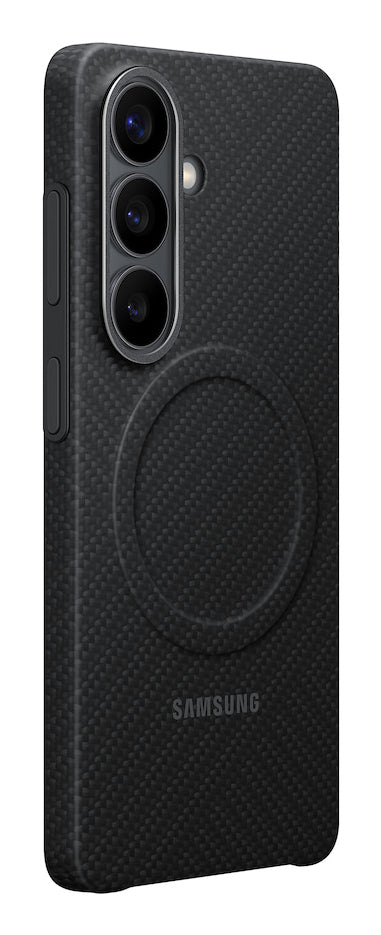 Samsung Carbon Magnet Backcover – für Samsung Galaxy S26, Kohlefaser, Schwarz