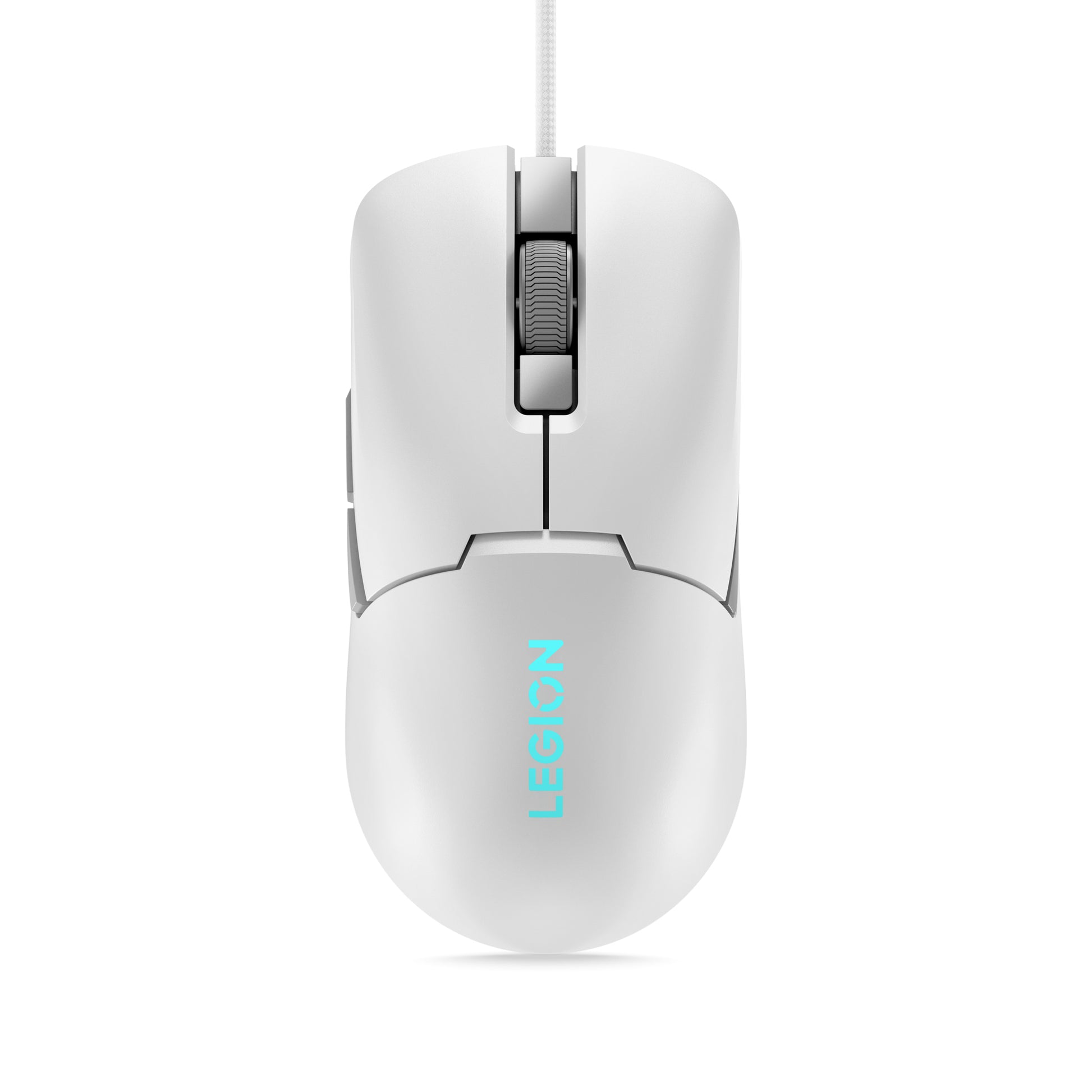 Lenovo Legion M300S – Gaming-Maus – Kabelgebunden (USB‑A), 8000 DPI, RGB-Beleuchtung, rechts, Weiss