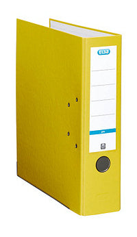 Elba Ringbuch – 2 D-Ringe – für A4 – Rückenbreite 8 cm – Gelb