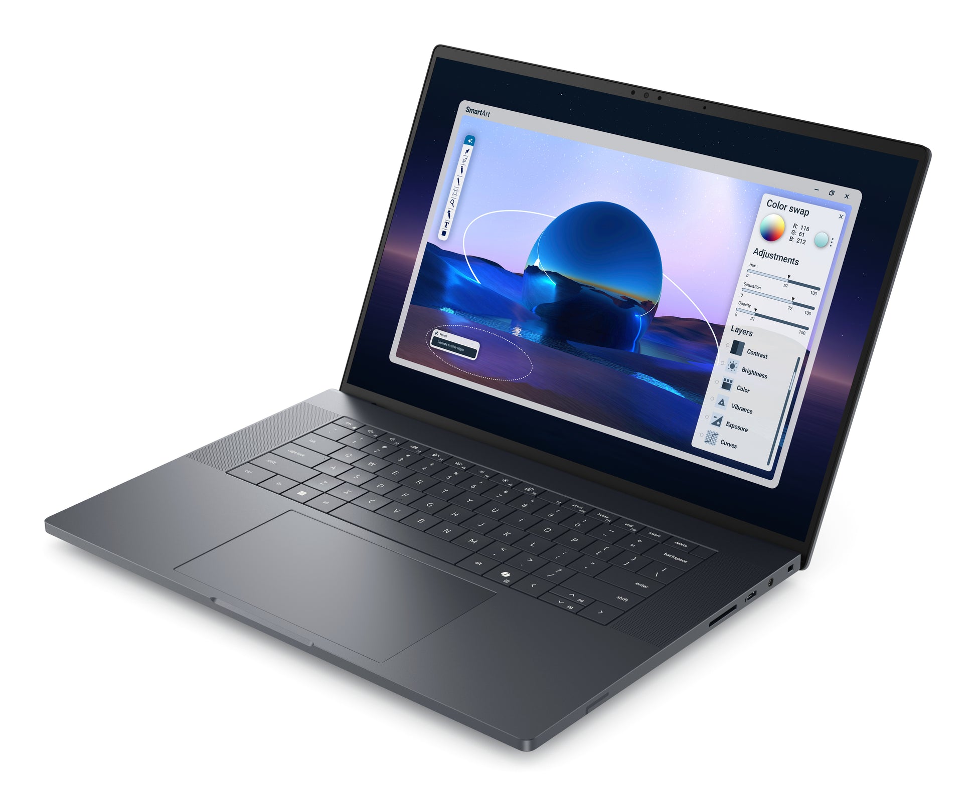 Dell Pro Max Premium 16 – 16" WUXGA, Core Ultra 7 265H, 32 GB, 1 TB SSD, RTX Pro 1000, Win 11 Pro