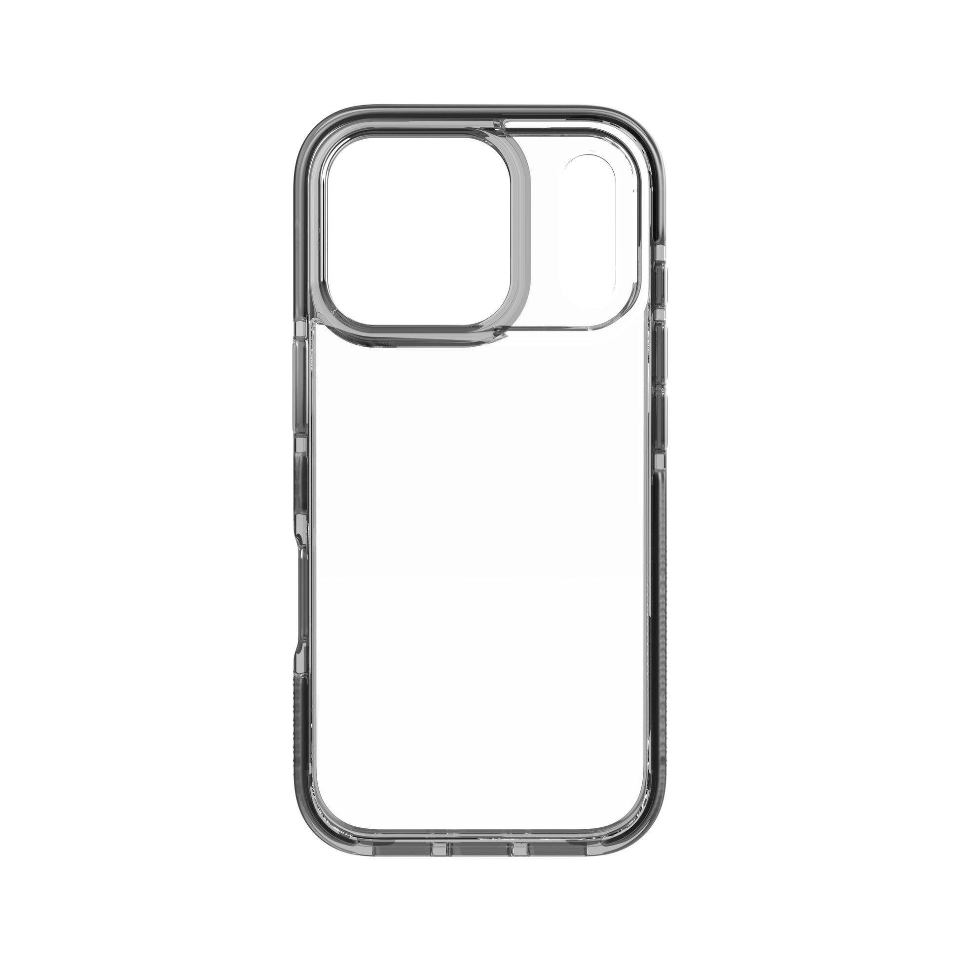 ZAGG Santa Cruz Backcover – für Apple iPhone 17 Pro, Graphen, Schwarz/Transparent, bis 4 m sturzsicher