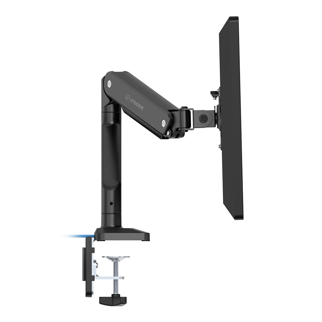 Ultradesk Monitorarm Tischhalterung – 1 Monitor – bis 32" – VESA 75×75/100×100 mm – bis 10 kg/Monitor