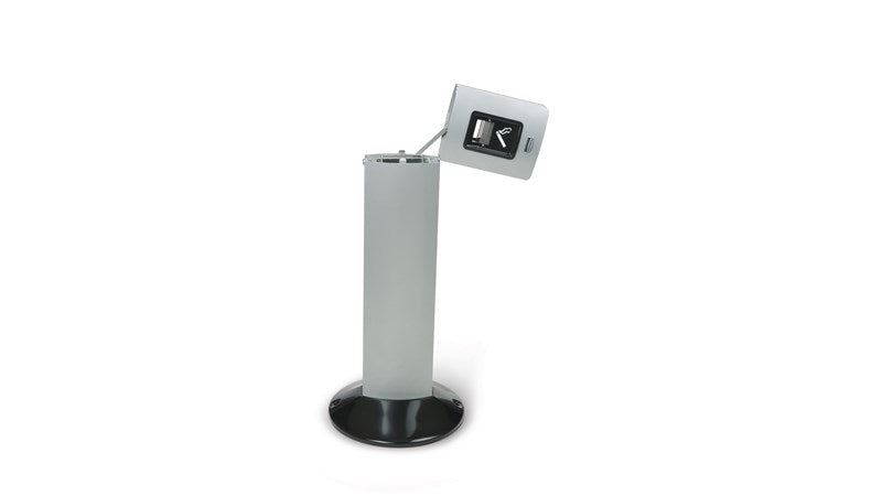 Rubbermaid Standascher Metropolitan Smokers' Station – Metall, schwarz, Ø Sockel 427 × H 1'087,1 mm