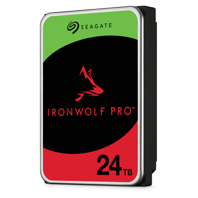 Seagate IronWolf Pro – 24 TB, 3.5" / 7200 U/min / SATA III
