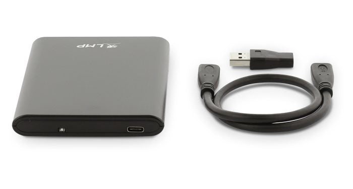 LMP DataMobile – 1-Schacht Gehäuse – USB-C 3.2 Gen 2, für 2,5" HDD/SSD, SATA