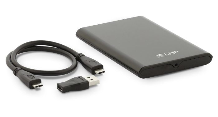 LMP DataMobile – 1-Schacht Gehäuse – USB-C 3.2 Gen 2, für 2,5" HDD/SSD, SATA