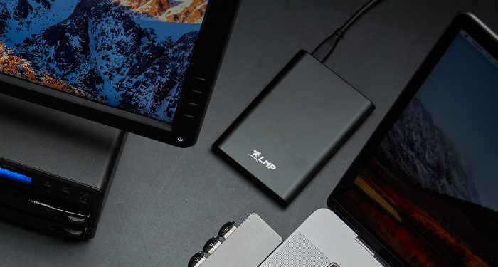 LMP DataMobile – 1-Schacht Gehäuse – USB-C 3.2 Gen 2, für 2,5" HDD/SSD, SATA