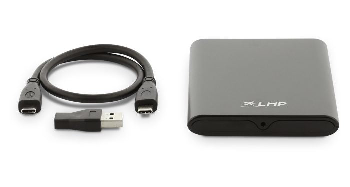 LMP DataMobile – 1-Schacht Gehäuse – USB-C 3.2 Gen 2, für 2,5" HDD/SSD, SATA